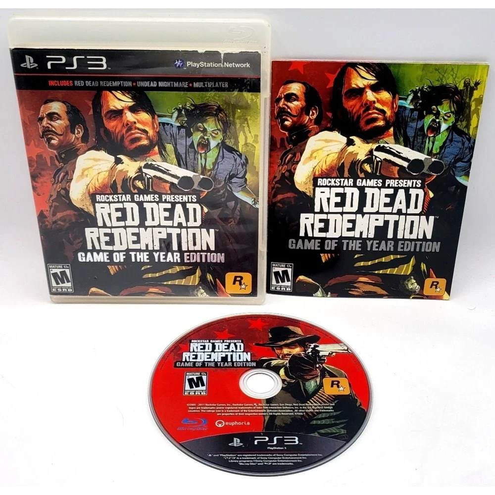 Red Dead Redemption - Game of the Year Edition (Sony PlayStation 3, 2011)‎